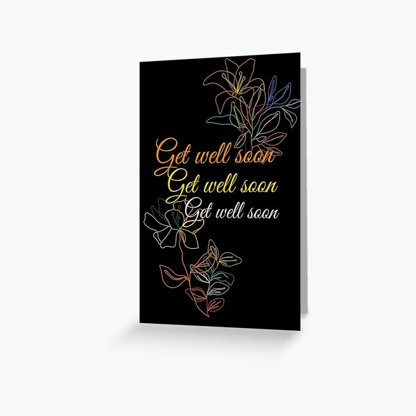 Item preview, Get well soon designed and sold by crikz.