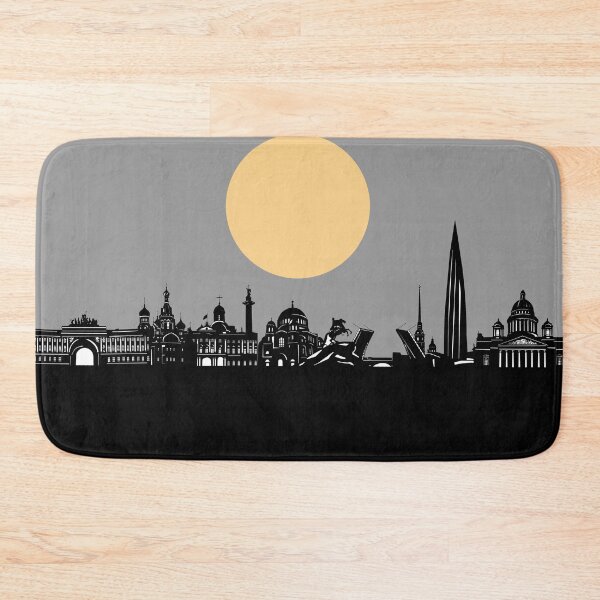 Item preview, saint petersburg skyline minimal designed and sold by BekimART2.