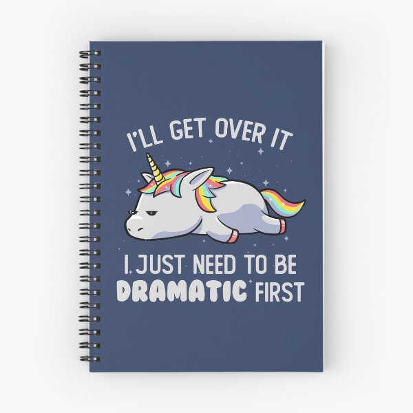 Item preview, I Just Need To Be Dramatic Lazy Unicorn Gift designed and sold by EduEly.
