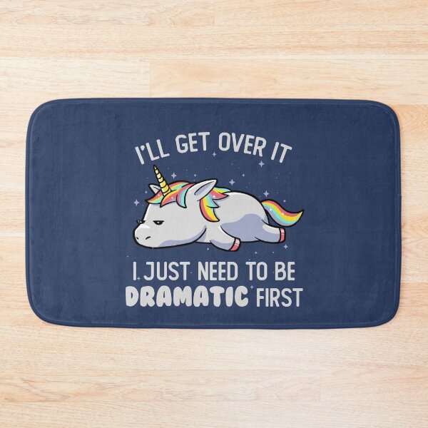 Item preview, I Just Need To Be Dramatic Lazy Unicorn Gift designed and sold by EduEly.