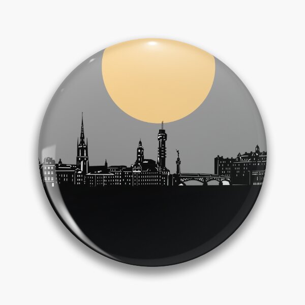 Item preview, stockholm skyline minimal designed and sold by BekimART2.