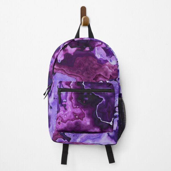 Item preview, shades of purple abstract marble designed and sold by wiwiart.
