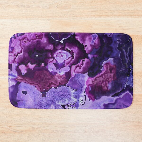 Item preview, shades of purple abstract marble  designed and sold by wiwiart.