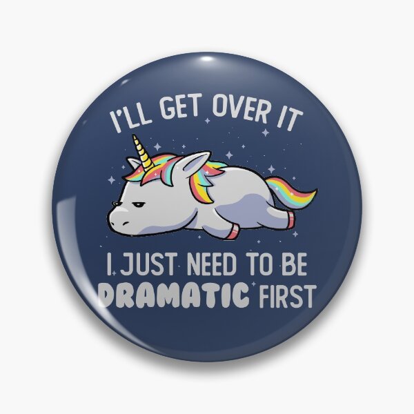 Item preview, I Just Need To Be Dramatic Lazy Unicorn Gift designed and sold by EduEly.