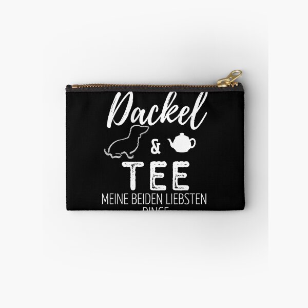 Item preview, Dachshund & Tea Print | black designed and sold by TheDachshund.