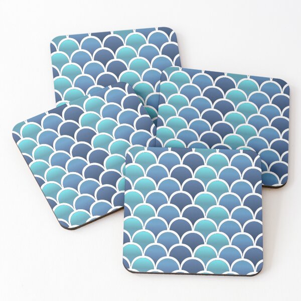 Item preview, Blue Scale Pattern designed and sold by babymel515.