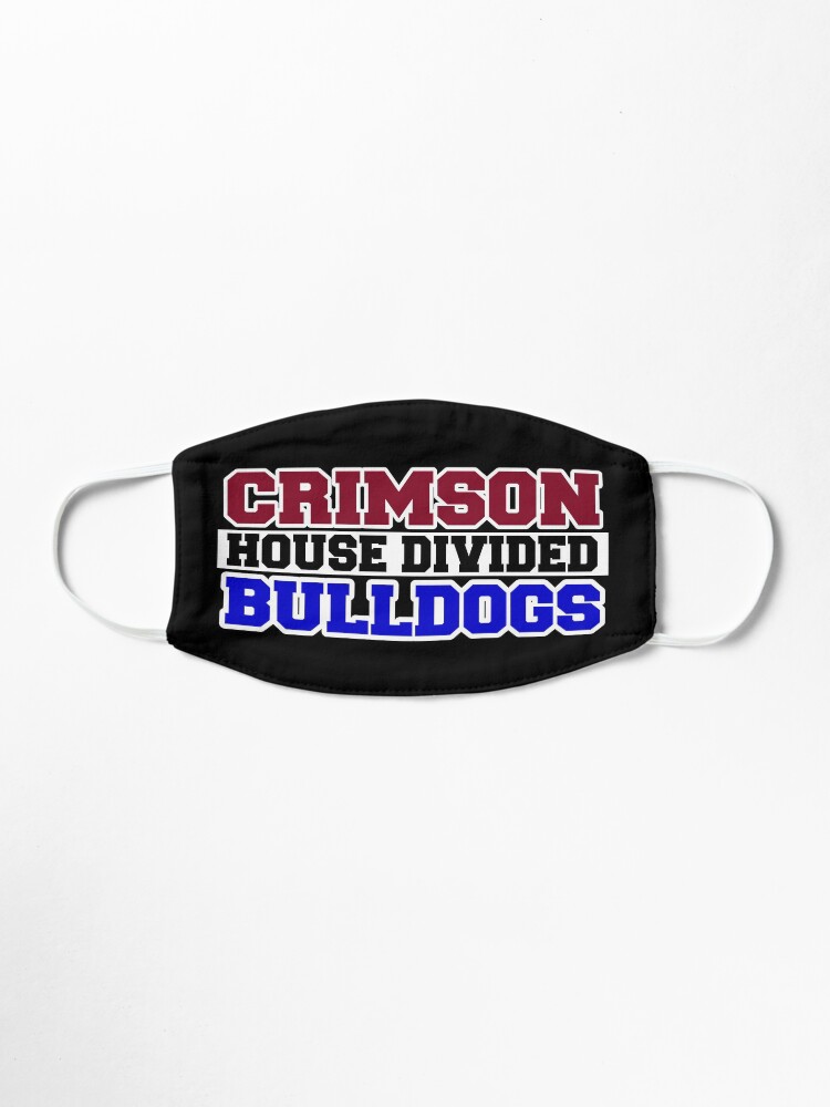 Alternate view of Crimson House Divided Bulldogs Mask