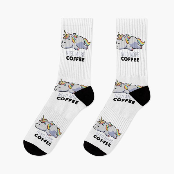 Item preview, Need More Coffee Lazy Unicorn Gift designed and sold by EduEly.