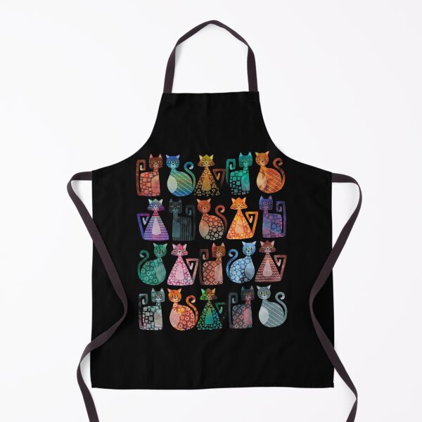 Item preview, Geometricats - Dark Colours designed and sold by Hippopottermiss.