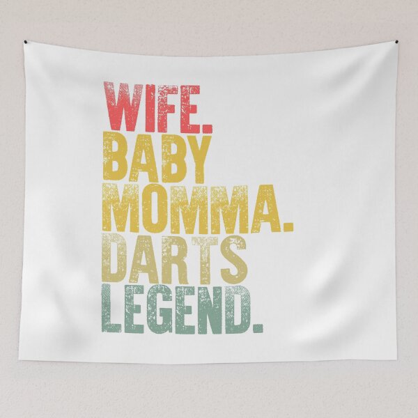 Item preview, Best Mother Women Funny Gift T Shirt Wife Baby Momma Darts Legend designed and sold by Bendthetrend.