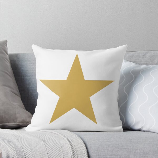 Item preview, Single GOLD STAR on a WHITE Background designed and sold by RachelMacht.