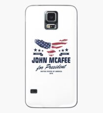 John McAfee for president 2016 Case/Skin for Samsung Galaxy