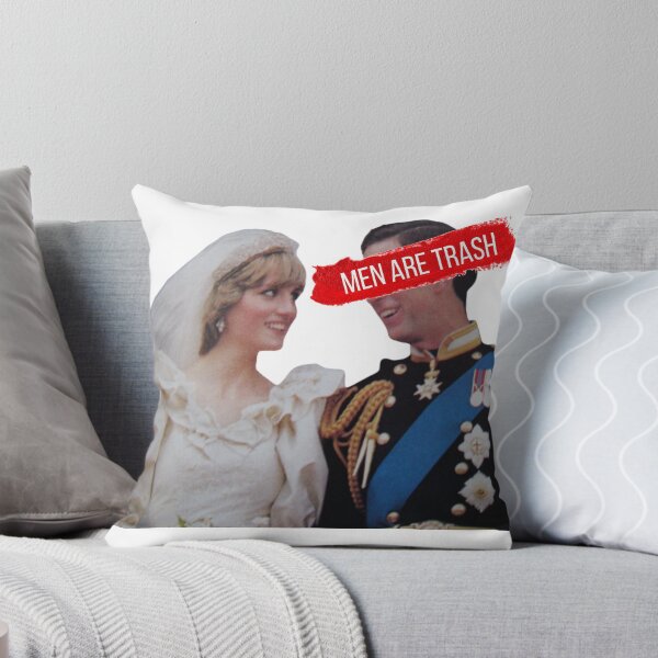 Item preview, Men Are Trash Charles and Diana  designed and sold by chrisevanswife.