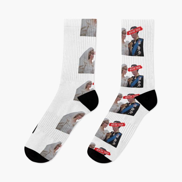 Item preview, Men Are Trash Charles and Diana  designed and sold by chrisevanswife.