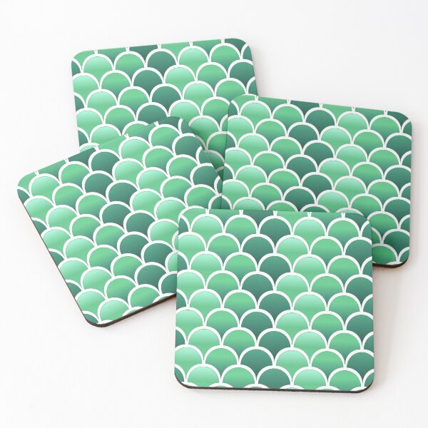 Item preview, Green Scale Pattern designed and sold by babymel515.