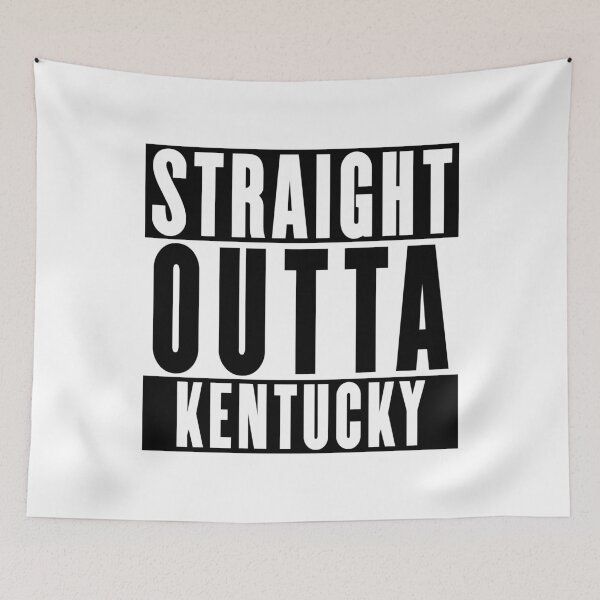 Item preview, Straight Outta Kentucky designed and sold by RandomStuffShop.