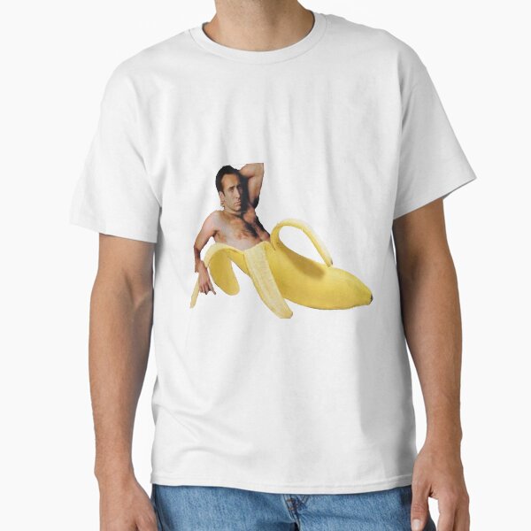 Item preview, Nicholas Cage Sexy Banana Pose designed and sold by charlielowlowe.