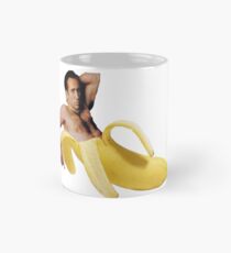 Nicholas Cage Sexy Banana Pose Classic Mug