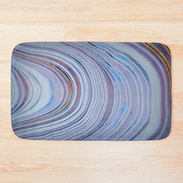 Item preview, Agate Stone Style Pattern With Blue Gold Red and Purple Colors designed and sold by AlanPhotoArt.