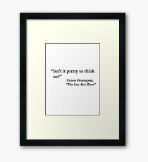 Isn't it pretty.... Framed Print