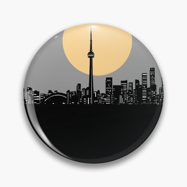 Item preview, toronto skyline minimal designed and sold by BekimART2.
