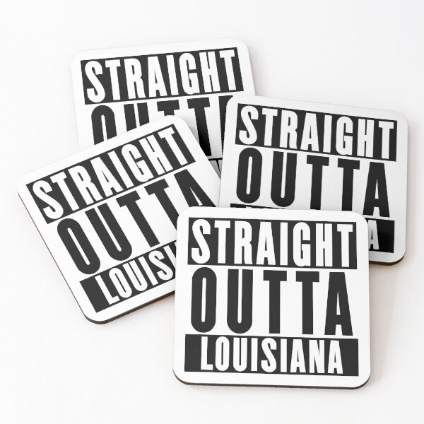 Item preview, Straight Outta Louisiana designed and sold by RandomStuffShop.