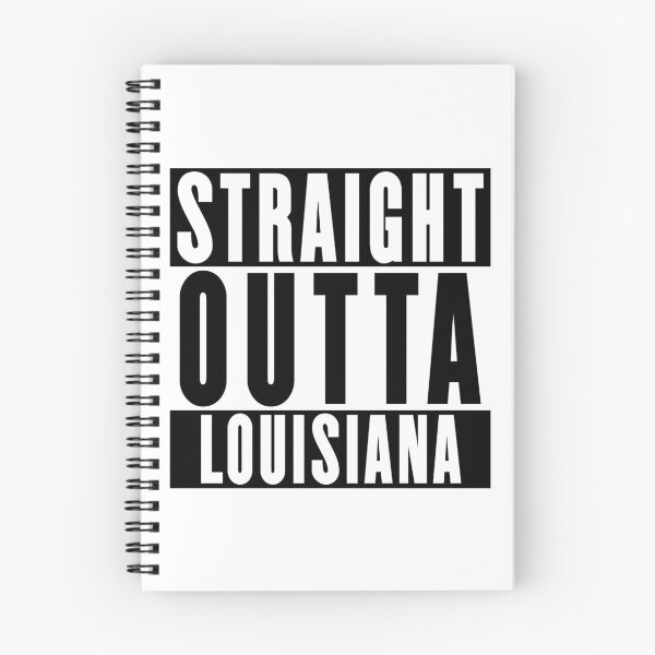 Item preview, Straight Outta Louisiana designed and sold by RandomStuffShop.
