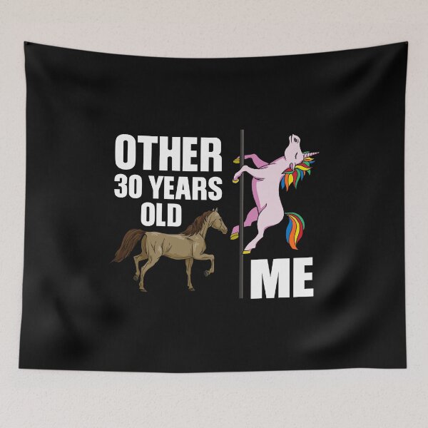 Item preview, My 30 Unicorn Years Old Jersey designed and sold by Manisma Road.