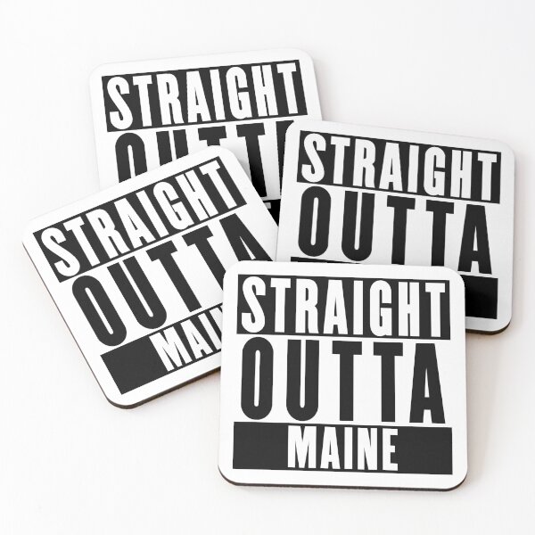 Item preview, Straight Outta Maine designed and sold by RandomStuffShop.