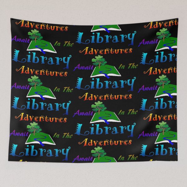 Item preview, Adventures Await In The Library designed and sold by AFordhamDesigns.