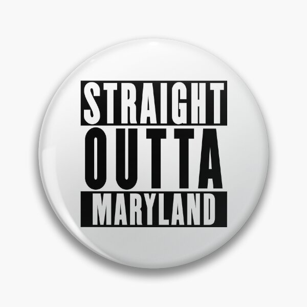 Item preview, Straight Outta Maryland designed and sold by RandomStuffShop.