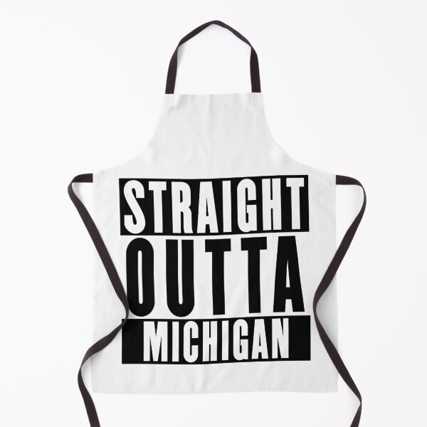 Item preview, Straight Outta Michigan designed and sold by RandomStuffShop.