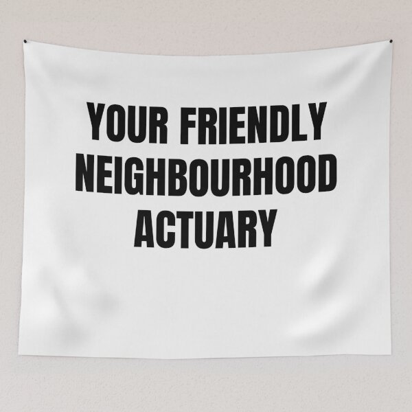 Item preview, your friendly neighbourhood actuary finances designed and sold by AnujShah7.