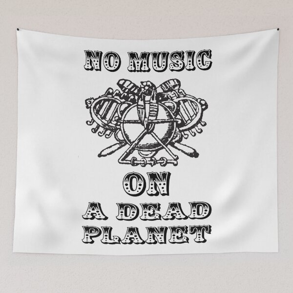 Item preview, No Music On A Dead Planet  designed and sold by cattiktoks1718.