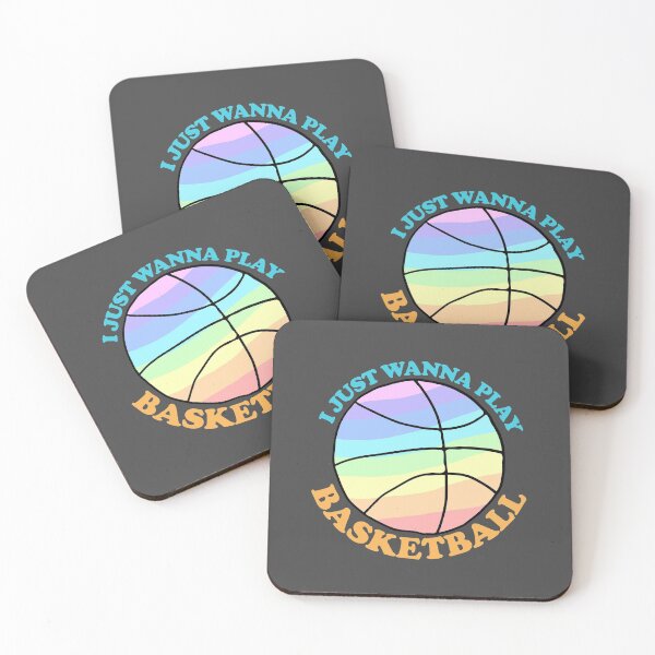 Item preview, I Just Wanna Play Basketball Arch Text designed and sold by Chubuter.