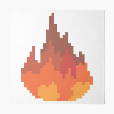 Sapnap Flame Name White Metal Print for Sale by Unlucky ㅤ