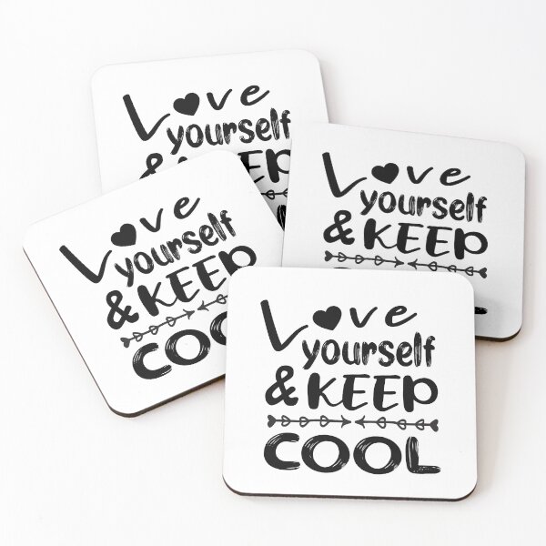 Item preview, Love Yourself and Keep Cool designed and sold by Marzuqi Che Rose.