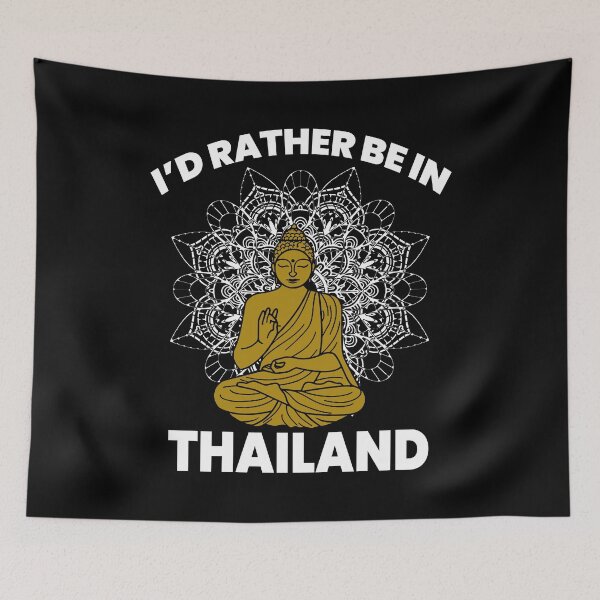 Item preview, I'D Rather Be in Thailand Travel Jersey designed and sold by Manisma Road.