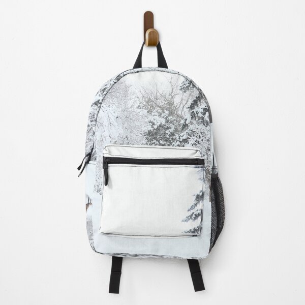Item preview, ambiente nevado abetos fotografía fresca designed and sold by AnujShah7.