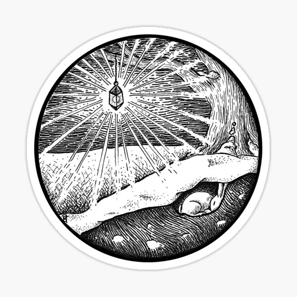 January Portal Sticker