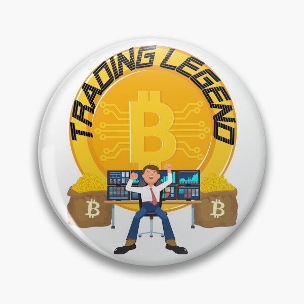 Item preview, Bitcoin Trading Legend, Cryptocurrency Trader designed and sold by WinningUniverse.