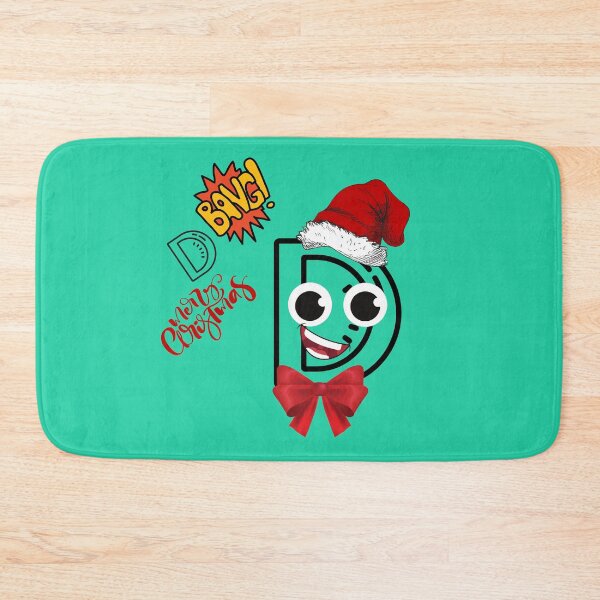 Item preview, SANTA D Letter - Merry Christmas designed and sold by OMdesign10.