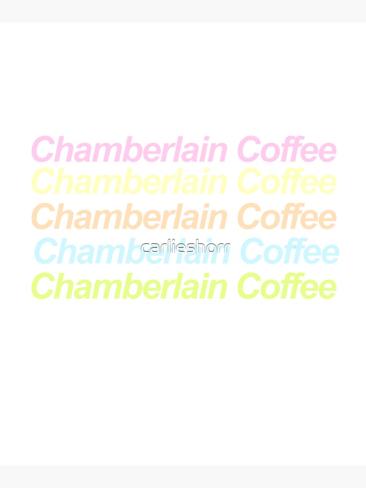 got thus chamberlain coffee totebag today💌 #chamberlaincoffee