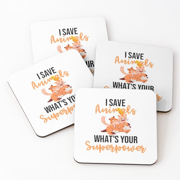 Item preview, ' I Save Animals, What's Your Superpower ' Gift For People who Loves Saving Animals designed and sold by Vibe by Flow.