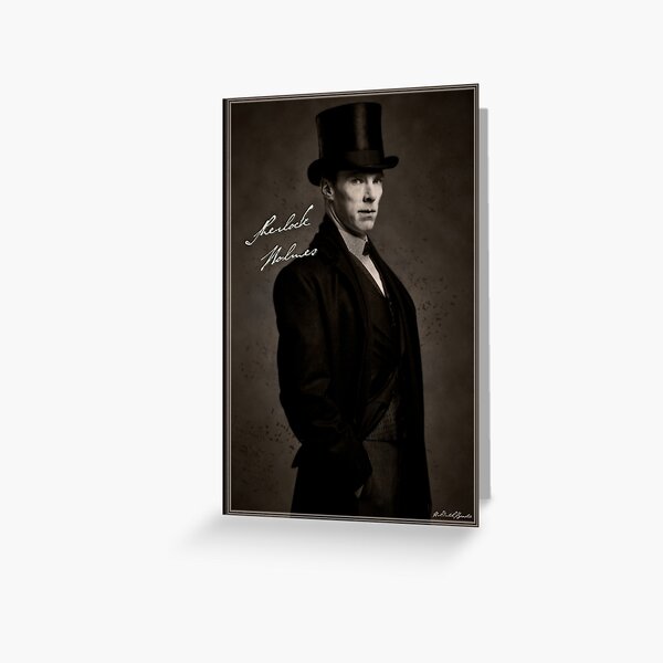 Sherlock Holmes Greeting Card
