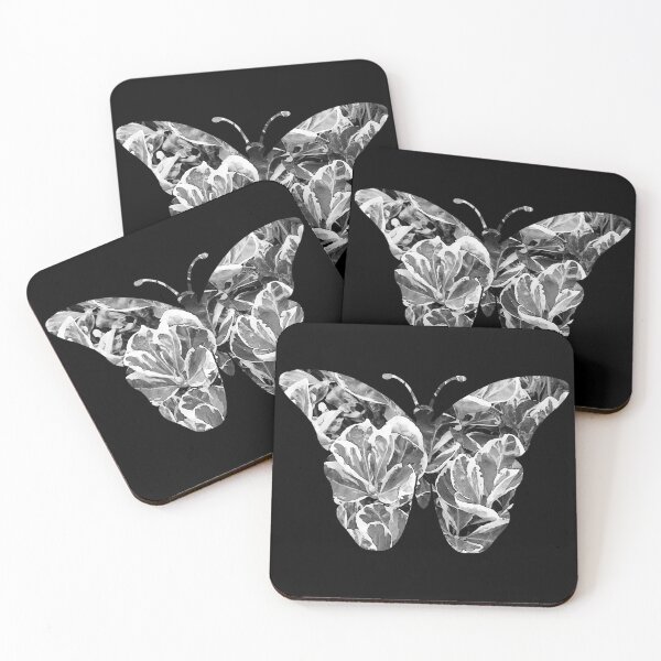 Item preview, Black and White Leaves designed and sold by ChibiKolossus.
