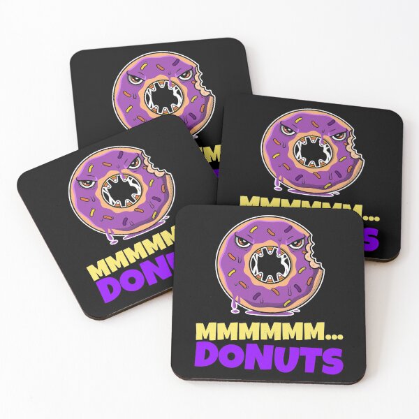 Artikelvorschau, mmmmm Donuts - Donut Lover Witz entworfen und verkauft von jacks-tees.