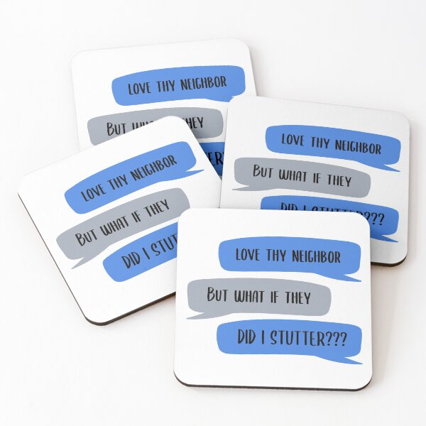 Item preview, Love thy Neighbor Regardless designed and sold by QuinnRamsay.