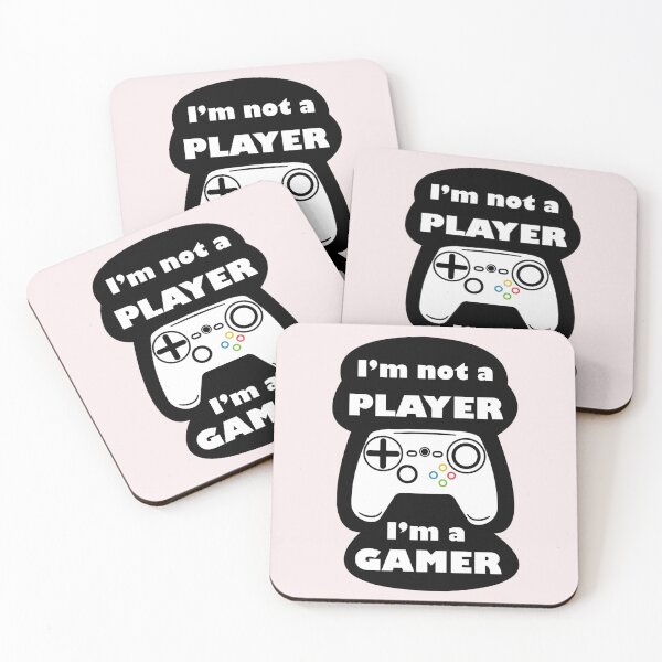 Item preview, I'm not a player, I'm a Gamer. designed and sold by Pixelcraftsmith.