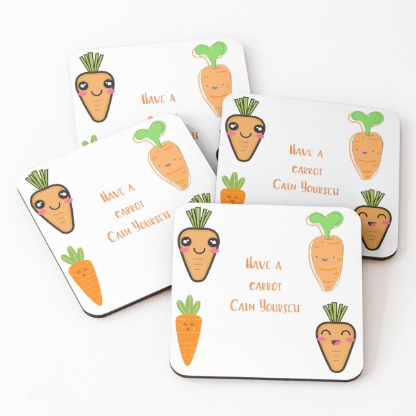 Item preview, Have A Carrot Calm Yourself - Cute Carrots designed and sold by CheraeLynn.
